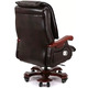 Крісло АКЛАС Ланселот EX RL (Шкіра LC-K Dark brown/PU Dark brown) Зображення