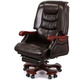 Крісло АКЛАС Ланселот EX RL (Шкіра LC-K Dark brown/PU Dark brown) Зображення