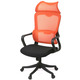 Кресло АКЛАС Дориан BL TILT (K-09 Orange/OS Black) Изображение