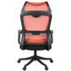 Кресло АКЛАС Дориан BL TILT (K-09 Orange/OS Black) Изображение