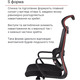 Крісло АКЛАС Доріан BL TILT (K-01 black/OS Black) Зображення