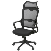 Крісло АКЛАС Доріан BL TILT (K-01 black/OS Black) Зображення