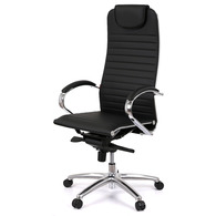 Крісло АКЛАС Сакура MB (PU Black) Зображення