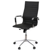 Крісло АКЛАС Кап PB Tilt (XY-8101) (PU Black) Зображення