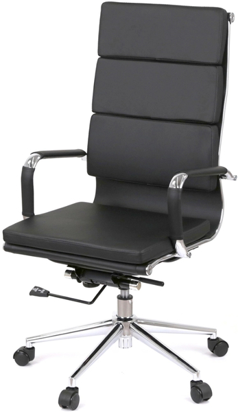 Крісло АКЛАС Кап soft PB D-TILT (OT-8002) (PU Black) Зображення
