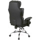 Крісло АКЛАС Бамбетель RL 10093H (PU Black) Зображення