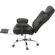 Крісло АКЛАС Бамбетель RL 10093H (PU Black) Зображення