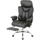 Крісло АКЛАС Бамбетель RL 10093H (PU Black) Зображення