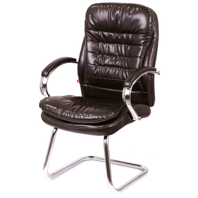 Крісло конференційне АКЛАС Валенсія CF XY-7004G-1 (PU Dark brown) Зображення