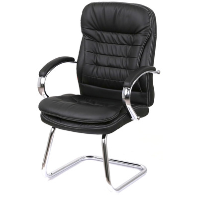 Крісло конференційне АКЛАС Валенсія CF XY-7004G-1 (PU Black) Зображення