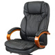 Крісло АКЛАС Тіроль EX GB-236WW (Шкіра LC-A Black/PU Black) Зображення