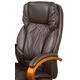 Крісло АКЛАС Тіроль EX GB-236WW (Шкіра LC-K Dark brown/PU Dark brown) Зображення