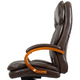 Крісло АКЛАС Тіроль EX GB-236WW (Шкіра LC-K Dark brown/PU Dark brown) Зображення