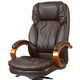 Крісло АКЛАС Тіроль EX GB-236WW (Шкіра LC-K Dark brown/PU Dark brown) Зображення