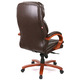 Крісло АКЛАС Тіроль EX GB-236WW (Шкіра LC-K Dark brown/PU Dark brown) Зображення