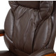 Крісло АКЛАС Тіроль EX GB-236WW (Шкіра LC-K Dark brown/PU Dark brown) Зображення