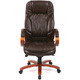 Крісло АКЛАС Тіроль EX GB-236WW (Шкіра LC-K Dark brown/PU Dark brown) Зображення