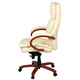 Крісло АКЛАС Тіроль EX GB-236WW (Шкіра LC-F Beige/PU Beige) Зображення