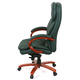 Крісло АКЛАС Тіроль EX GB-236WW (Шкіра Lux LC Green/PU Green) Зображення
