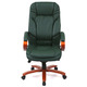 Крісло АКЛАС Тіроль EX GB-236WW (Шкіра Lux LC Green/PU Green) Зображення