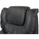 Крісло АКЛАС Флорида EX MB GB-233WW (Шкіра LC-A Black/PU Black) Зображення