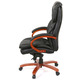 Крісло АКЛАС Флорида EX MB GB-233WW (Шкіра LC-A Black/PU Black) Зображення