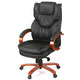 Крісло АКЛАС Флорида EX MB GB-233WW (Шкіра LC-A Black/PU Black) Зображення