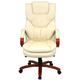 Крісло АКЛАС Флорида EX MB GB-233WW (Шкіра LC-F Beige/PU Beige) Зображення