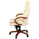 Крісло АКЛАС Флорида EX MB GB-233WW (Шкіра LC-F Beige/PU Beige) Зображення