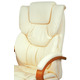 Крісло АКЛАС Флорида EX MB GB-233WW (Шкіра LC-F Beige/PU Beige) Зображення