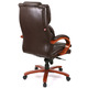 Крісло АКЛАС Флорида EX MB GB-233WW (Шкіра LC-K Dark brown/PU Dark brown) Зображення