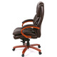 Крісло АКЛАС Флорида EX MB GB-233WW (Шкіра LC-K Dark brown/PU Dark brown) Зображення
