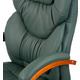 Крісло АКЛАС Флорида EX MB GB-233WW (Шкіра Lux LC Green/PU Green) Зображення