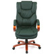 Крісло АКЛАС Флорида EX MB GB-233WW (Шкіра Lux LC Green/PU Green) Зображення