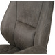 Крісло АКЛАС Булат R-SR (Штучна замша 02 Dark gray) Зображення
