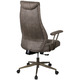 Крісло АКЛАС Булат R-SR (Штучна замша 02 Dark gray) Зображення