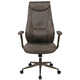 Крісло АКЛАС Булат R-SR (Штучна замша 02 Dark gray) Зображення