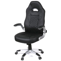 Крісло геймерське АКЛАС Погін Tilt (PU Black) Зображення
