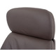 Крісло АКЛАС Драгобрат AL MB (Шкіра LC-K Dark brown/PU Dark brown) Зображення