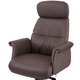 Крісло АКЛАС Драгобрат AL MB (Шкіра LC-K Dark brown/PU Dark brown) Зображення