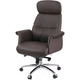 Крісло АКЛАС Драгобрат AL MB (Шкіра LC-K Dark brown/PU Dark brown) Зображення
