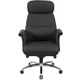 Крісло АКЛАС Драгобрат AL MB (Шкіра LC-A Black/PU Black) Зображення