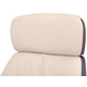 Крісло АКЛАС Драгобрат AL MB (Шкіра LC-F Beige/PU Dark brown) Зображення