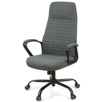 Крісло АКЛАС Черемош KD Tex TILT (1705B-26 Black-Gray) Зображення