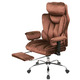 Крісло АКЛАС Бамбетель Tex RL 10093H (Оксамит 17 Коричневий) Зображення