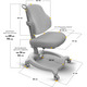 Крісло дитяче ErgoKids GT Y-402 ortopedic grey Зображення