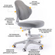 Детское кресло Evo-Kids Mio Classic Grey (арт.Y-405 G) Изображение