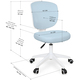 Детское кресло Evo-Kids Study Air Blue (арт. Y-101 KBL) Изображение