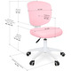 Дитяче крісло Evo-Kids Study Air Pink (арт. Y-101 KP) Зображення