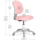 Дитяче крісло Evo-kids Limpi Pink (арт.Y-212 KP) Зображення
